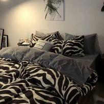 Patalynės 4 dalių komplektas: Paklodė ir antklodės užvalkalas, Vieno asmens, Bendrabučio, Paprasto stiliaus 140*200cm/55x79in Single/Twin 3pcs