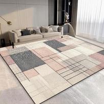 Šiaurietiškas abstraktus kilimas svetainei Didelio ploto kilimas Neslystantis miegamojo prieškambario dekoravimo kilimėlis Skalbiamas sofos kavos staliuko kilimėlis 60x90cm gray