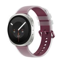 Original Silicone Band for Samsung Galaxy Watch 9 8 40mm 44mm Smartwatch Sport Correa Bracelet Watch 8 Classic 46mm Strap 3 Lilac gray