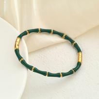For Best Selling Drop Oil Titanium Steel Electroplated Bracelet Simple Personality Does Not Fade Jewelry Women