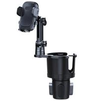 Car Phone Holder, Cup Holder Phone Mount With Memory Function 360°Rotation iPhone Car Phone Mount With Adjustable Long Neck A297 X266B