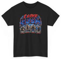 I Love BDSM Bench Press Deadlift Squat Military Press Gym | Unethical Threads XL blue