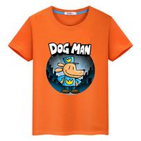 marškinėliai vaikams berniukui 10 metų Dog Man drabužiai mažam vaikui mergaitei 100% medvilnė Anime Trumpas Kawaii Viršūnės pasididžiavimo marškinėliai y2k vaikiški drabužiai mergaitėms 110 black
