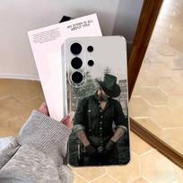 RDR2-Arthur Morgan Phone Case For Samsung S25,S24,S21,S22,S23,S30,Ultra,S20,Plus,Fe,Note,10,9,5G Transparent Cover Samsung S225G white