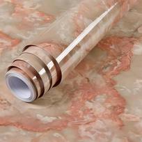 Juodojo marmuro virtuvės namų tapetai nulupkite ir priklijuokite prie stalo stalo vonios kambario PVC vandeniui atsparus lipnus kontaktinis popierius 1mx40cm