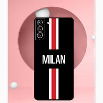Milan Stilingas Dryžuotas Dizainas Dėklas Samsung Galaxy S22 S23 S24 Ultra Note 20 10 S8 S9 S10 Plus S21 S20 FE Minkštas Dangtelis Galaxy S9