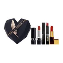 DIOR Lipstick 999 velvet velvet+small black strip 302+TF16 black tube moisturizing juoda