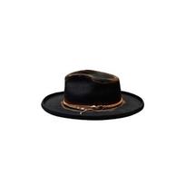 Hot-selling French wool top hat fashion autumn and winter teardrop top felt hat black pure wool top hat L（58-60cm） black