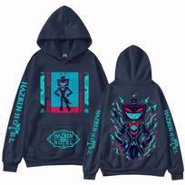 Vox Cosplay Hoodie: Unisex Harajuku Style, European Size Extra Small black