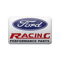 3D Ford Aluminum Sticker For Ford ST Line Focus Mustang Fiesta Puma Ranger Kuga MK7 Badge Body Trunk Tail Decal Auto Accessories  ws33 white