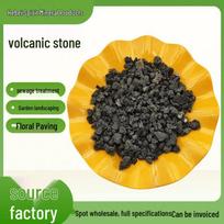 Volcanic Rock Granules for Succulent Soil, Fish Tanks, Aroma Diffusers - Black & Red Specify size in order raudona