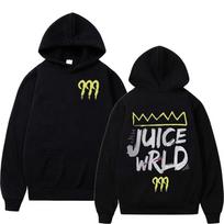 Rapper Juice Wrld 999 Letter Print Hoodie Men Women Hip Hop XL juoda