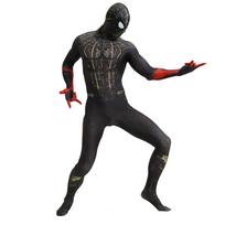 Spider-Man Costume Hero Far From Home Iron Spider 3D Print Bodysuit Halloween Cosplay Adult-2XL(180-190)