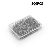Nichromo vielos kabliukas U formos keraminis pakabinimo kabliukas su dėžute 2 x 0,6 cm 21 matuoklis 200pcs