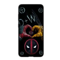 for Samsung Galaxy S25 S24 S23 S22 Ultra FE Plus A17 A37 A57 A56 A55 A06 A16 A15 A36 A26 A35 A05 A25 A54 A34 Case Wallpaper Deadpool Marvel Wolverine for iPhone XR švelni smėlinė