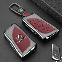 Odinis automobilio raktų dėklas Dangtelis Korpusas Lexus NX ES UX US RC LX GX IS GS RX 200 250h 350 LS 450h 460h 260h UX200 ES350 Priedai MW2 brown