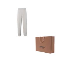 Burberry SS22 Knitted Sweatpants Men's Light Gray 80530191 L-Original Gift Bag šviesiai pilka spalva