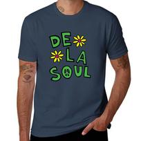 Original De La Soul Print Tshirt Moisture Control Sports Tee XL black