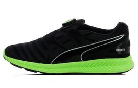 Men's Sneakers PUMA Ignite Disc Black Green Gecko 40.5 black