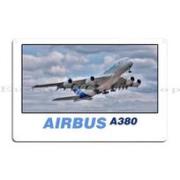 Kataras A350-1000 skrydyje Airbus A380 pakilimas Metalinis klubas Šventės Sienos dizainas Skardinis ženklas Plakatas 20x30cm
