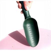 Multifunctional Garden Shovel Plastic Thickened Soil Loosening Shovel With Scale Durable Plant Shovel Flower Vegetables Planting A5 black