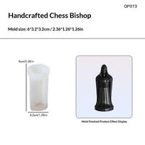 3D Nternational Chess Silicone Mold Queen King Candle Mold Diy Aromatherapy Gypsum Epoxy Resin Crafts Soft Mold A4