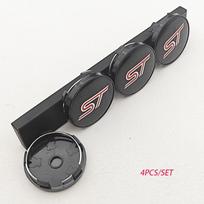 4PCS 60mm ST Line Wheel Center Hub Caps For Ford Focus Mondeo Mustang Fiesta Kuga MK2 Everest Escape Rim Cover Badge Decal Kit LL39
