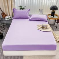 Paklodė su gumyte, Antklodė, Įvairių dydžių, Viešbučio ir buto čiužinio apsauga su pagalvės užvalkalu 100*200cm Fitted Sheet [5-22cm Mattress]