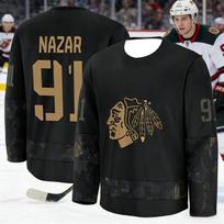 Chicago Best-Selling Ice Hockey Sportswear Fan Classic Style Shirt 3D Printout Breathable Quick-Drying Long-Sleeve Kids 3XL