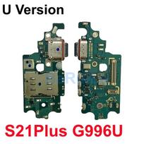 USB įkrovimo prievadas Samsung S21 S22 Ultra S23 S24 S25 Plus G998U S901U S908U Įkroviklio USB doko jungties plokštės lankstusis kabelis S21P G996U gray