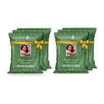 Shahnaz Husain Natural Henna Hair Color Powder Organic Plant Based Herbal Dye Chemical Free 100 G X 6 Pack Value Set gray