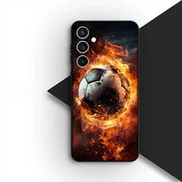 Futbolo Numeris Futbolo Dangtelis, skirtas Samsung Galaxy S22 S21 S20 FE Ultra Plus A07 A15 A16 A17 A25 A37 A57 + Coque Telefonų Dėklas Galaxy A37