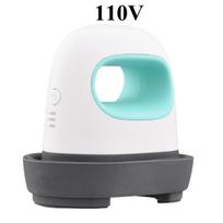 Hot-Selling Mini Heat Press Machine with LED, 3 Gears, 180° Fast Heating White and Green