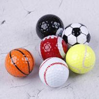 Golfo kamuoliukai Golfo įranga Futbolas Krepšinis Stalo tenisas Beisbolas 6 vnt./rinkinys one size black