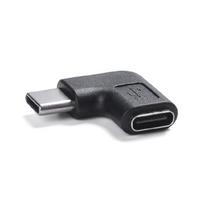 Right Angle USB C Elbow Adapter 10Gbps Transfer Speed 5A Charging Type C Female to Male Coupler for Cameras, Toy 1