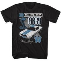 Carroll Shelby Motors Shelby Gt350 Black T-Shirt L gray