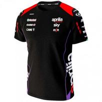 Motorcycle Racing Cycling Jersey Quick Dry Short Sleeve Polo Shirt Team Riding Sports L
