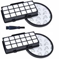 2 X Rowenta Tefal X-Trem Power Cyclonic Filter Set Zr006001