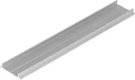 LED juostos profilis FIX12, neanoduotas aliuminis, 1m