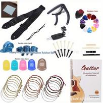 Best-Selling Guitar Accessory Pack: Strings, Picks, Capo & 3-in-1 String Tool