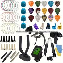 Best-Selling Guitar Accessory Pack: Strings, Picks, Capo & 3-in-1 String Tool