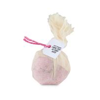 Lush Minkštinanti zefyrų ir rožių kempinėlės vonios bomba 85g white