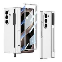 Skirta Samsung Galaxy Z Fold 8 Ultra dėklas Naujas šarvuotas stumiamasis rašiklis Kietas apsauginis dangtelis Galaxy Z Fold8 ultra korpusui Atsparus smūgiams buferis Galaxy Z Fold 8 Ultra sidabras