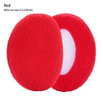 Winter Warm Windproof Fleece Ear Muffs Cold Weather Earmuffs Ear Warmers Red M red