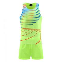 Track Field Training Suit Badminton Jersey Sprint Tank Top Marathon Running Sportswear Men Women Adult Men 5XL