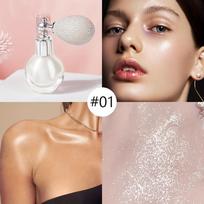 Polarized Diamond Shine Sparkling Glitter Body Highlighter Powder - Chameleon Fragrance for Bridal Makeup and Ev… More white