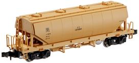 KATO N Gauge Hoki 2200 Freight Car Model Train 8016 beige