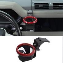 Car Dashboard Water Cup Holder Drink Stand Mount Bracket For Land Rover Defender 90 110 130 2020-2025 Auto Accessories Style A-Red