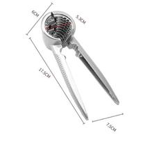 Hot Sell Walnut Nut Hazelnut Hazel Cracker Nutcracker Clamp Plier Sheller Crack Almond Kitchen Clip Tool gray