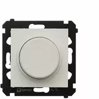 Kontakt-Simon Simon 55 Sukamasis reguliatorius LED tamsinamoms lempoms 230 V (modulis) 2–200 W kašmyro spalvos (TES9L.01/142)